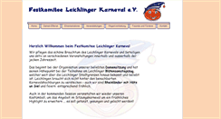 Desktop Screenshot of flk-leichlingen.de